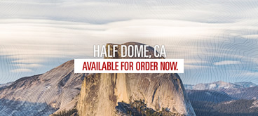Half Dome Topographic Map